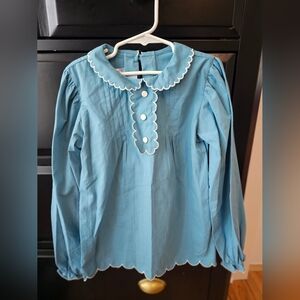 Bella Bliss girls blouse size 10 NWT